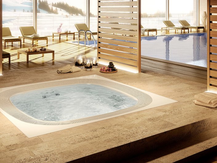 Spa Jacuzzi pour Hôtel - Rêve de Piscine & Spa à Nantes Carquefou La Baule Loire Atlantique (44)