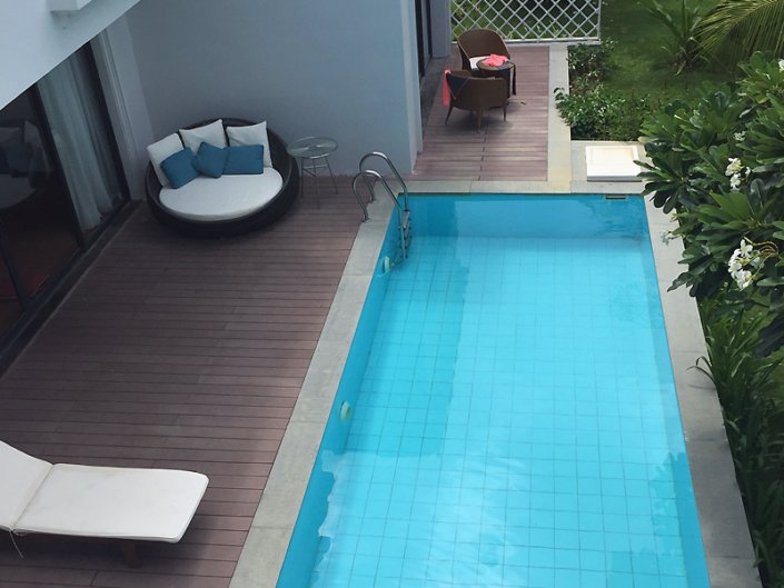 Piscine en béton armé Aquafeat à La Baule - Rêve de Piscine & Spa à Nantes Carquefou La Baule Loire Atlantique (44)