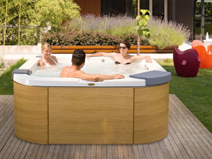 Santorini Pro - Gamme Italian Design - Spa Jacuzzi® - Rêve de Piscine & Spa Nantes Carquefou La Baule (44)